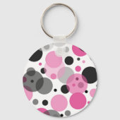 Hübsch in Polka dots Collection- Schlüsselanhänger (Vorderseite)