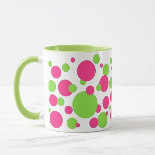 Hübsch in Polka Dots Tasse (Links)