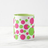 Hübsch in Polka Dots Tasse (Zentrum)