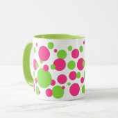 Hübsch in Polka Dots Tasse (Vorderseite Links)