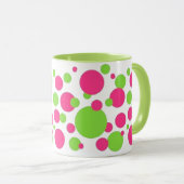Hübsch in Polka Dots Tasse (VorderseiteRechts)