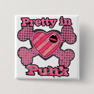 Hübsch in Punk Button