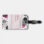 HÜBSCH IN PUNKTEN SAMMLUNG GEPÄCKANHÄNGER (Rückseite horizontal)