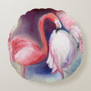 Hübsch in Rosa 2012 Rundes Kissen