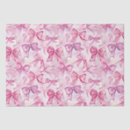 Hübsch in rosa Aquarellfarben Seidenpapier