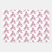 Hübsch in rosa Ballettkleid Geschenkpapier Set (Vorderseite 3)