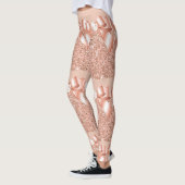 Hübsch in rosa Blende Leggings (Links)