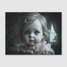 Hübsch in Rosa, blonde haarige Puppe (Miss Januar)