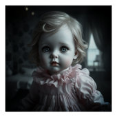 Hübsch in Rosa, blonde haarige Puppe (Miss Januar) Poster (Vorderseite)