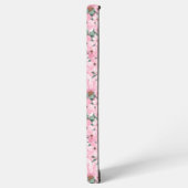 Hübsch in Rosa: Blushing Blooms iPhone Case Samsung Galaxy Hülle (Linke Seite)