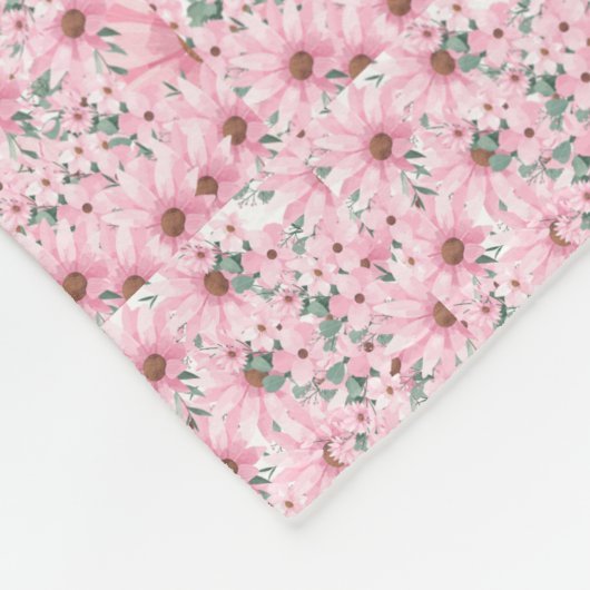 Hübsch in Rosa: Blushing Blutes Blanket Fleecedecke (Ecke)