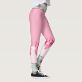 Hübsch in rosa Bogen und Blume Leggings (Rechts)