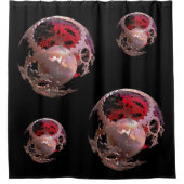 Hübsch in rosa Cogs Duschvorhang (Vorderseite)