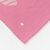 Hübsch in rosa fleecedecke (Ecke)