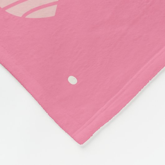 Hübsch in rosa fleecedecke (Ecke)