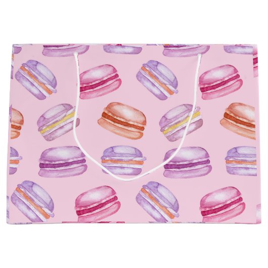 Hübsch in rosa große geschenktüte (Vorderseite)