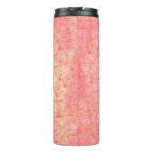 Hübsch in rosa Individuelle Name Thermosbecher (Rückseite)