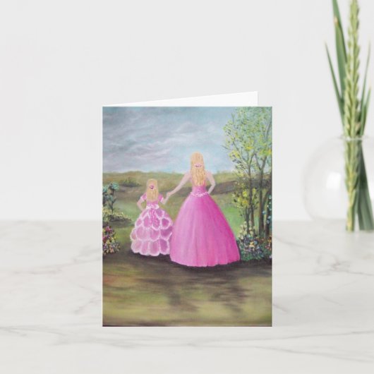 Hübsch in rosa karte (Vorderseite)