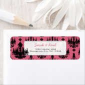 Hübsch in rosa Kronleuchter Rücksendeadresse (Insitu)