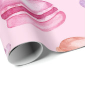 Hübsch in rosa Macarons Geschenkpapier (Rolleneckpunkt)