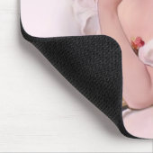 Hübsch in rosa mousepad (Ecke)
