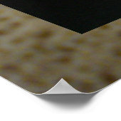 Hübsch in rosa Parfümflasche Poster (Ecke)