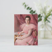 Hübsch in rosa | Paul De La Boulaye Postkarte (Stehend Vorderseite)