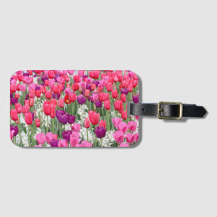 Hübsch in rosa Petalen Gepäckanhänger