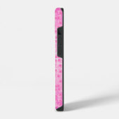 Hübsch in rosa Petalen iPhone Hülle (Linke Seite)