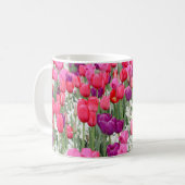Hübsch in rosa Petalen Kaffeetasse (Vorderseite Links)