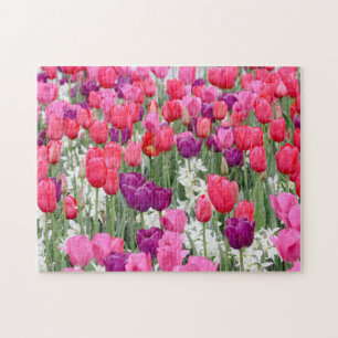 Hübsch in rosa Petalen Puzzle