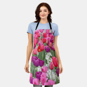 Hübsch in rosa Petalen Schürze (Getragen)