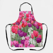Hübsch in rosa Petalen Schürze (Vorderseite)