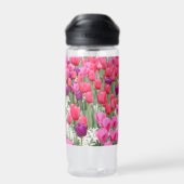 Hübsch in rosa Petalen Trinkflasche (Rückseite)