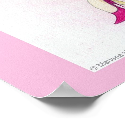 Hübsch in rosa poster (Ecke)