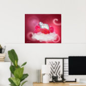 Hübsch in rosa poster (Heimbüro)