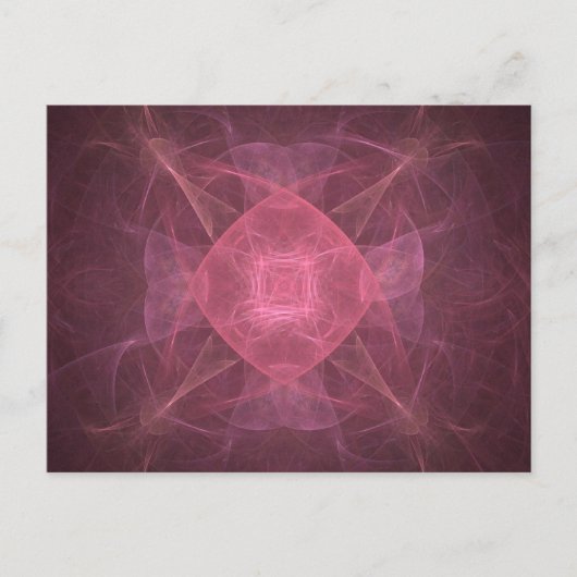 Hübsch in rosa postkarte (Vorderseite)