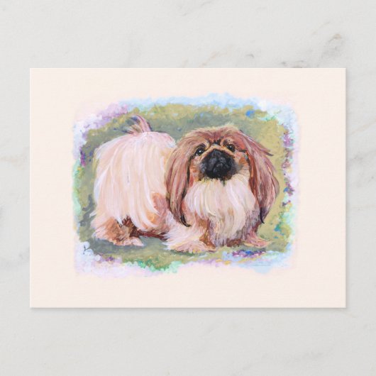 Hübsch in rosa postkarte (Vorderseite)