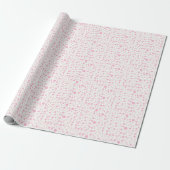Hübsch in rosa Random-Sized Pink-Polka-Dosen Geschenkpapier (Ungerollt)