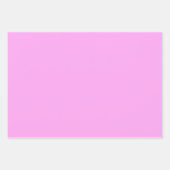 Hübsch in rosa, rosafarbenes Rosa Geschenkpapier Set (Vorderseite 3)