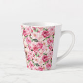 Hübsch in Rosa Roses Blumennagel Polnisch Milchtasse (Rechts)