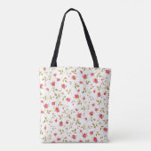 Hübsch in rosa Roses Tote Tasche (Rückseite)