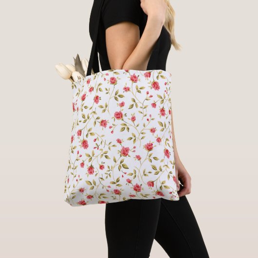 Hübsch in rosa Roses Tote Tasche (Von Nahem)
