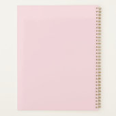 Hübsch in Rosa Schleife Planer (Rückseite)