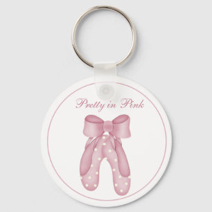 Hübsch in rosa Schlüsselanhänger
