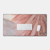 Hübsch in rosa Schreibtischmatte (Tastatur & Maus)