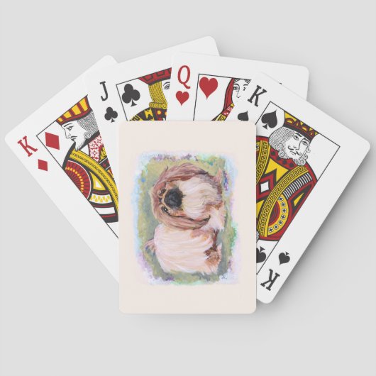 Hübsch in rosa spielkarten (Rückseite)