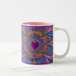 Hübsch in rosa Tasse