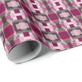 Hübsch in rosa und grün geschenkpapier (Rolleneckpunkt)