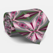 Hübsch in rosa und grün gestrichenen Farbblöcken Krawatte (Gerollt)